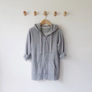 G A P • Vintage Soft Classic Hoodie in Gray
